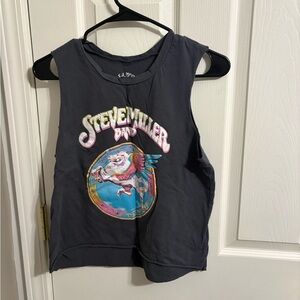 Women’s Gray Graphic Tank Top